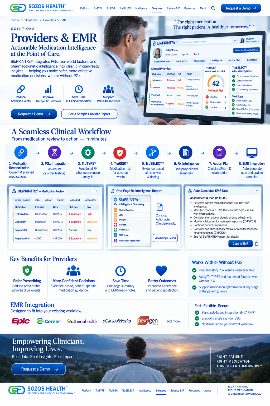 Provider and EMR solution visual